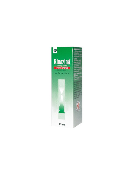 RINAZINA SPRAY NASALE 15ML 0,1% - Clubfarma