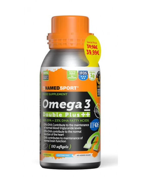 OMEGA 3 DOUBLE PLUS 110 SOFTGEL - Clubfarma