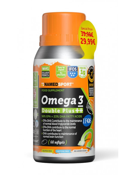 OMEGA 3 DOUBLE PLUS 60 SOFTGEL - Clubfarma