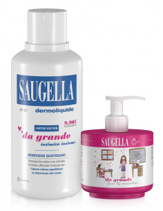 Saugella da grande bundle dermoliquido 500 ml + girl 150 ml in omaggio