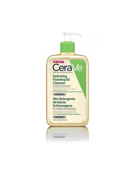 Cerave olio detergente idratante schiumogeno 473ml