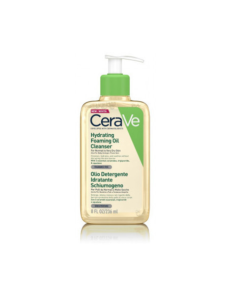 Cerave olio detergente idratante schiumogeno 236ml