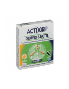 ACTIGRIP GIORNO&NOTTE 12 + 4 COMPRESSE - Clubfarma