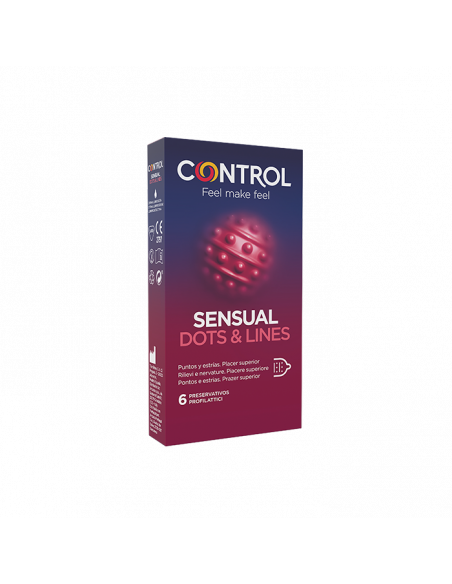 Control sensual dots&lines 6pz