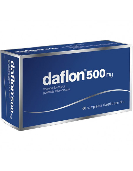 DAFLON 60 COMPRESSE RIVESTITE 500MG