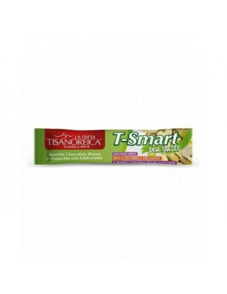 TISANOREICA SNACK BARRETTA PISTACCHIO CIOCCOLATO BIANCO 1 PEZZO