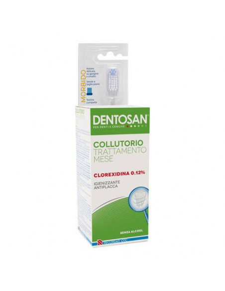 DENTOSAN BIPACK COLLUTORIO MESE 0,12% 200 ML + SPAZZOLINO