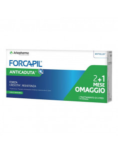 FORCAPIL PACK ANTICADUTA 3 PEZZI 90 COMPRESSE