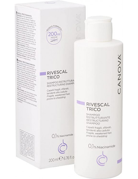 RIVESCAL TRICO SHAMPOO CANOVA 200ML - Clubfarma