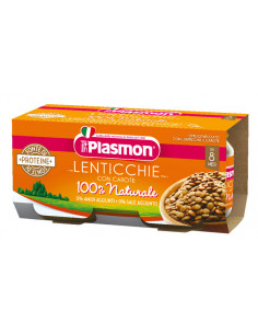 PLASMON OMOG LENTICCHIE 2X80G