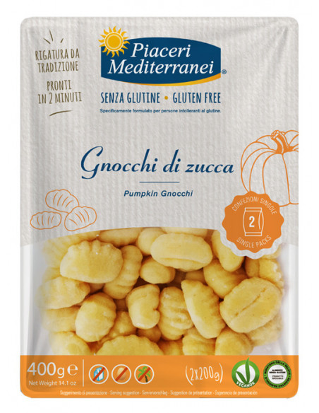 PIACERI MEDIT GNOC ZUCCA 400G