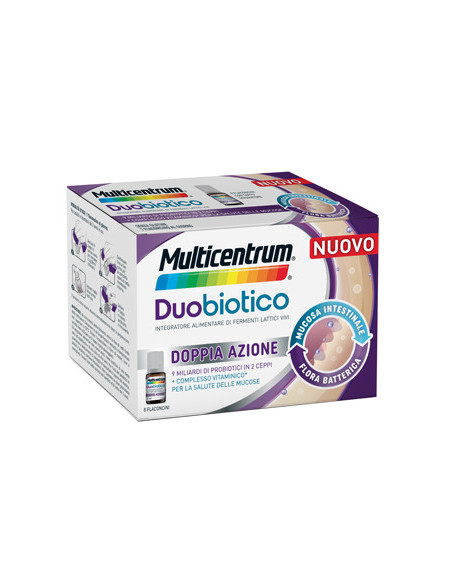 MULTICENTRUM DUOBIOTICO 8FL