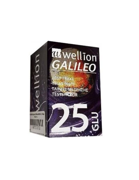 WELLION GALILEO STRIPS 50 GLIC