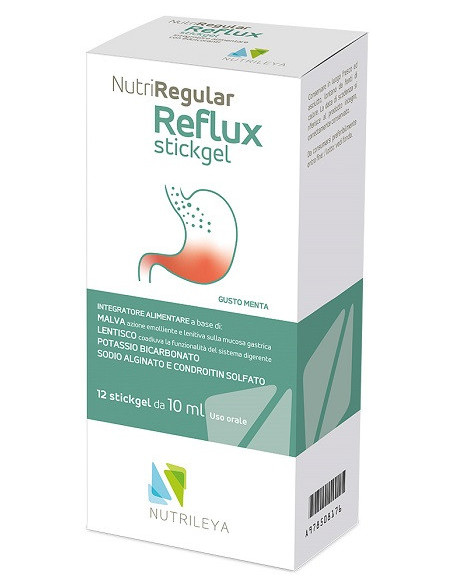 NUTRIREGULAR REFLUX 12STICKGEL