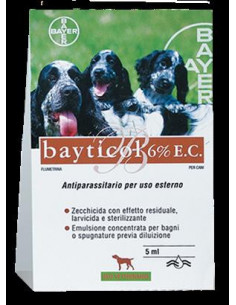 BAYTICOL 6% EC*FL VET  5 ML