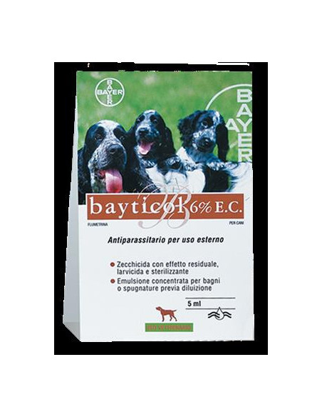 BAYTICOL 6% EC*FL VET  5 ML