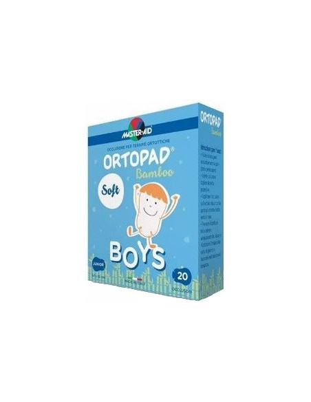 Cerotto oculare per ortottica ortopad soft boys m 20 pezzi