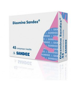 Diosmina sandoz 45cpr rivest