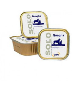 Solo quaglia cani gatti 300g