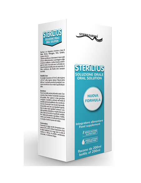 Steriltus sol orale 200ml nf