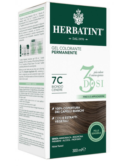 Herbatint 3dosi 7c 300ml