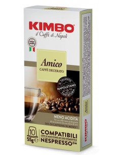 Kimbo amico caffe  decer 10cps