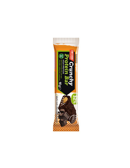 Crunchy proteinbar dark ch 40g