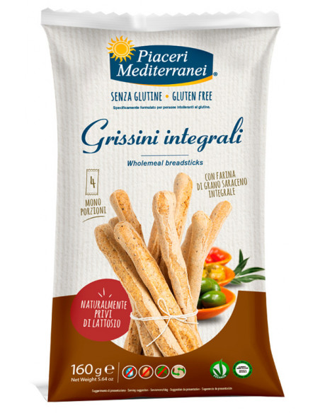 Piaceri medit grissini int160g