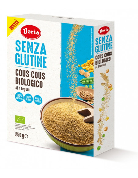 Doria cous cous bio 4 legumi