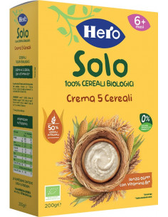 Hero solo crema 5 cereali bio