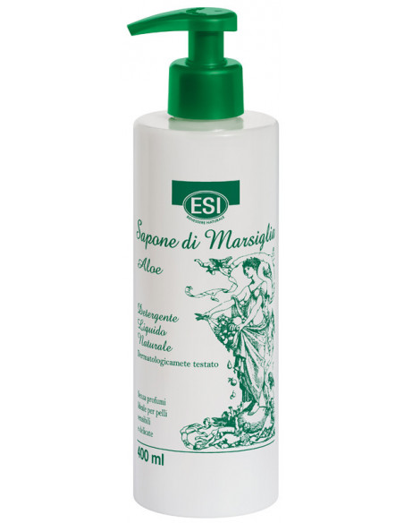 Esi Sapone di Marsiglia Aloe per la pulizia quotidiana della pelle 400ml