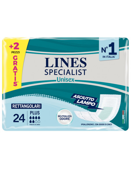 Lines spec rettangolare 22 piu 2pz