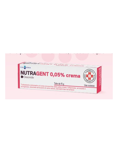 Nutragent*crema 15g 0,05%