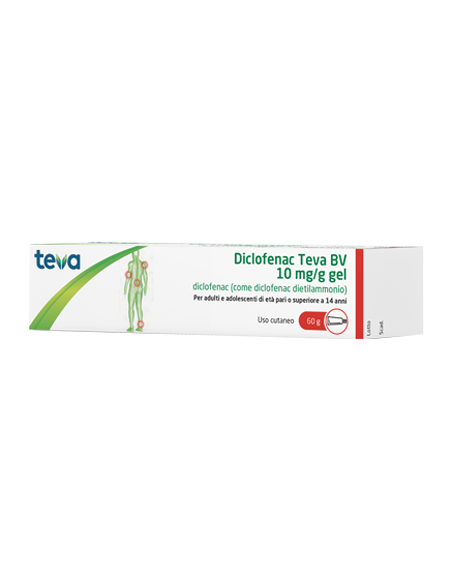 Diclofenac teva*gel 60g 1%