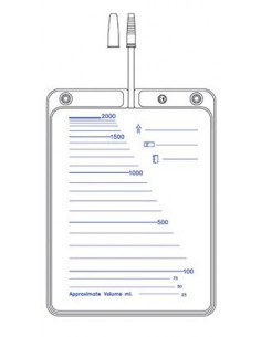 Sacca urina tb 130 s sc 2l x30