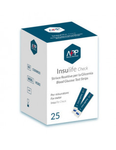 Insulife check str glicem 25pz