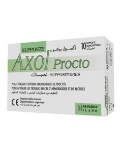 Axol procto 10supposte 2gr