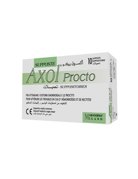 Axol procto 10supposte 2gr