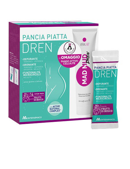 Pancia piatta dren frut 14bust