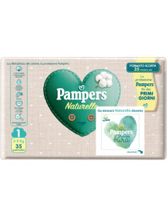 Pampers naturello newborn 35pz