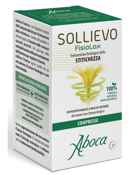 Sollievo FisioLax contro la stitichezza 27 compresse