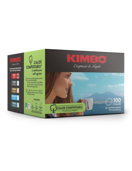 Kimbo cialda napoli 100pz