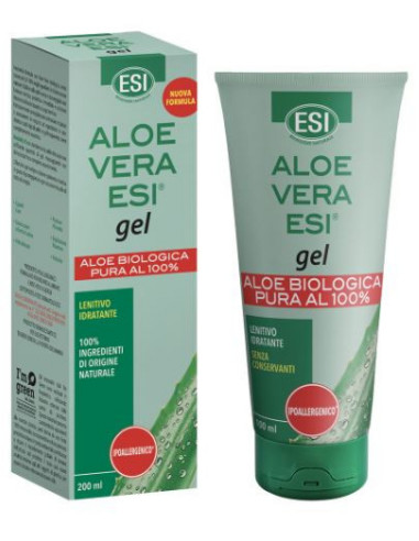 Esi Aloe Vera gel puro idratante e lenitivo contro irritazioni e arrossamenti 200ml