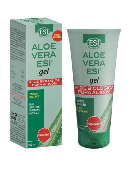 Esi Aloe Vera gel puro idratante e lenitivo contro irritazioni e arrossamenti 200ml