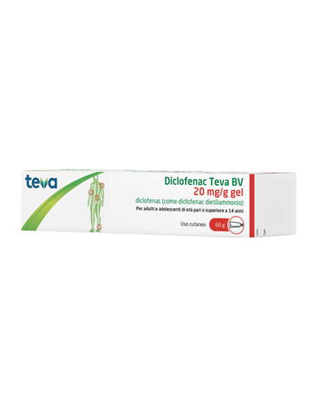 Diclofenac teva*gel 60g 2%