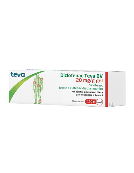 Diclofenac teva*gel 100g 2%