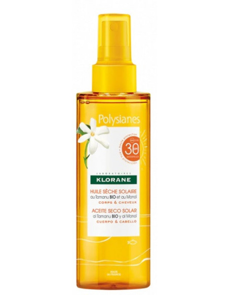 Klorane olio secco sol spf30