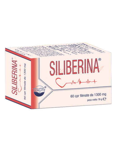 Siliberina 60cpr 1300mg filmat