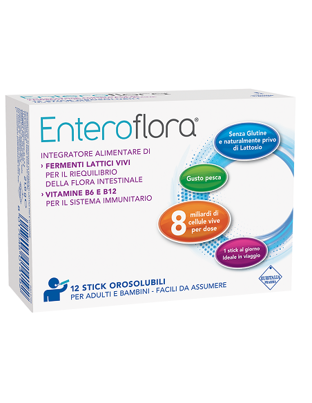 Enteroflora 12stick orosolub