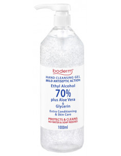 Boderm hand clean gel70% 1l di